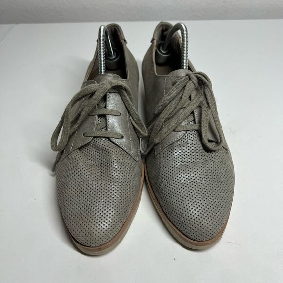 Aerosoles Women's Sidecar Oxford Gray Metallic Size 9,5 - Picture 3 of 7